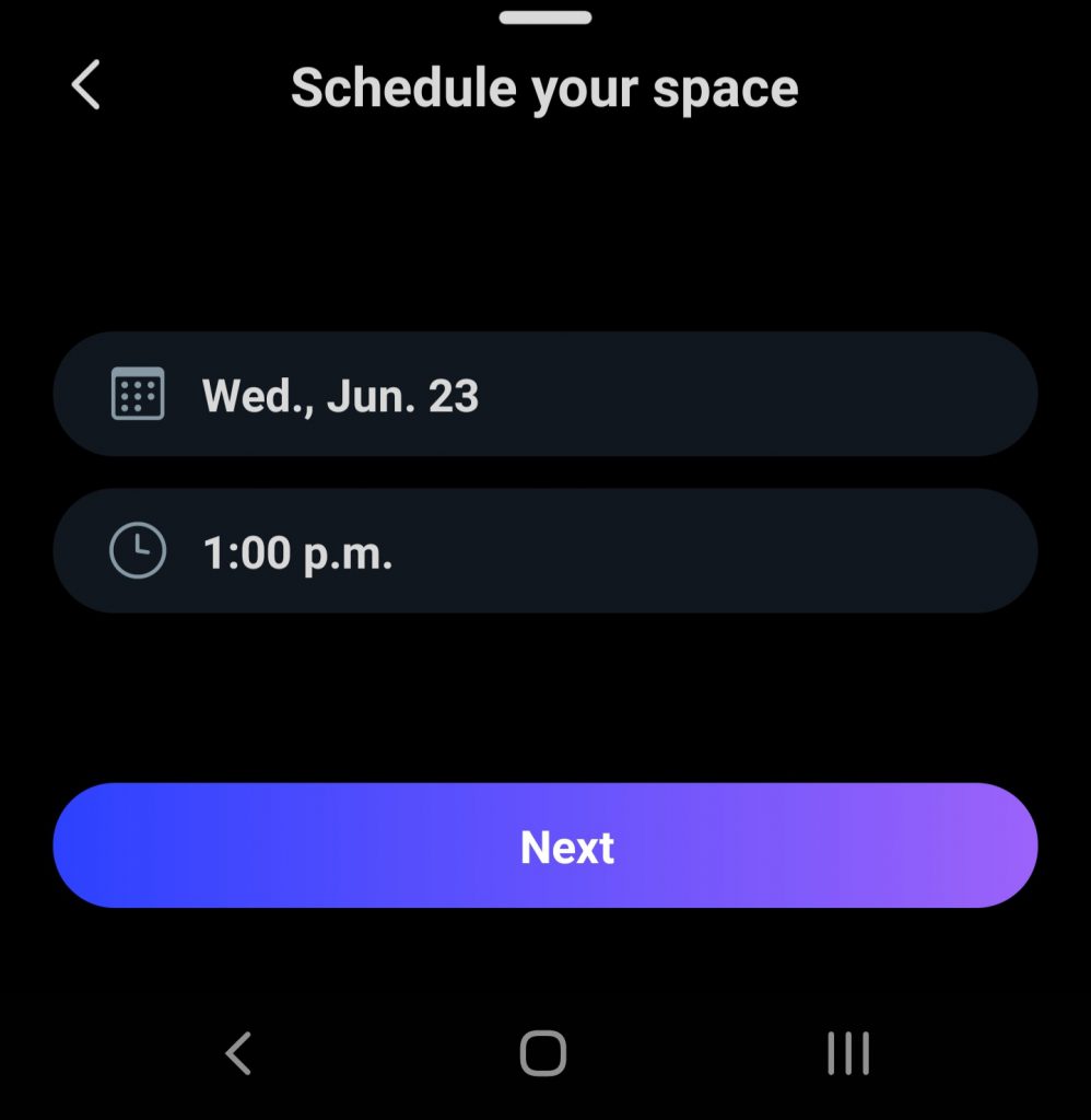 Set time and date