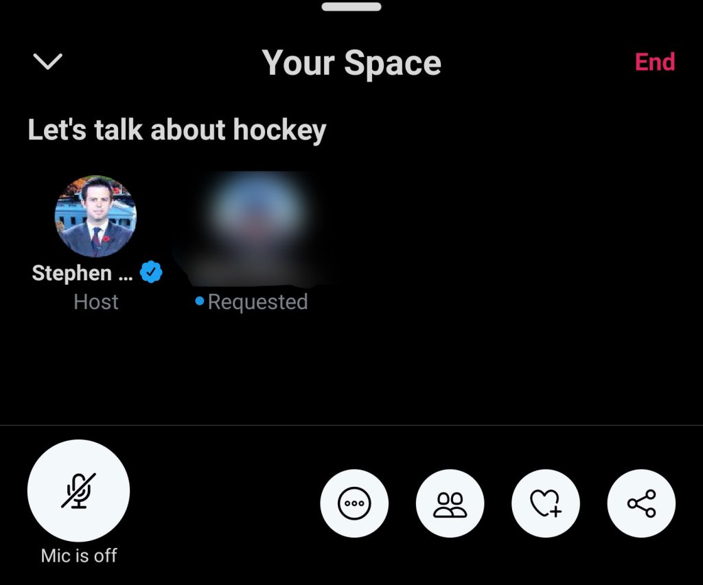 Speaker request