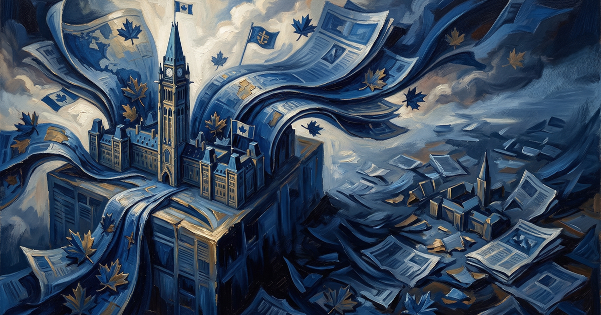 Harper dominates the news