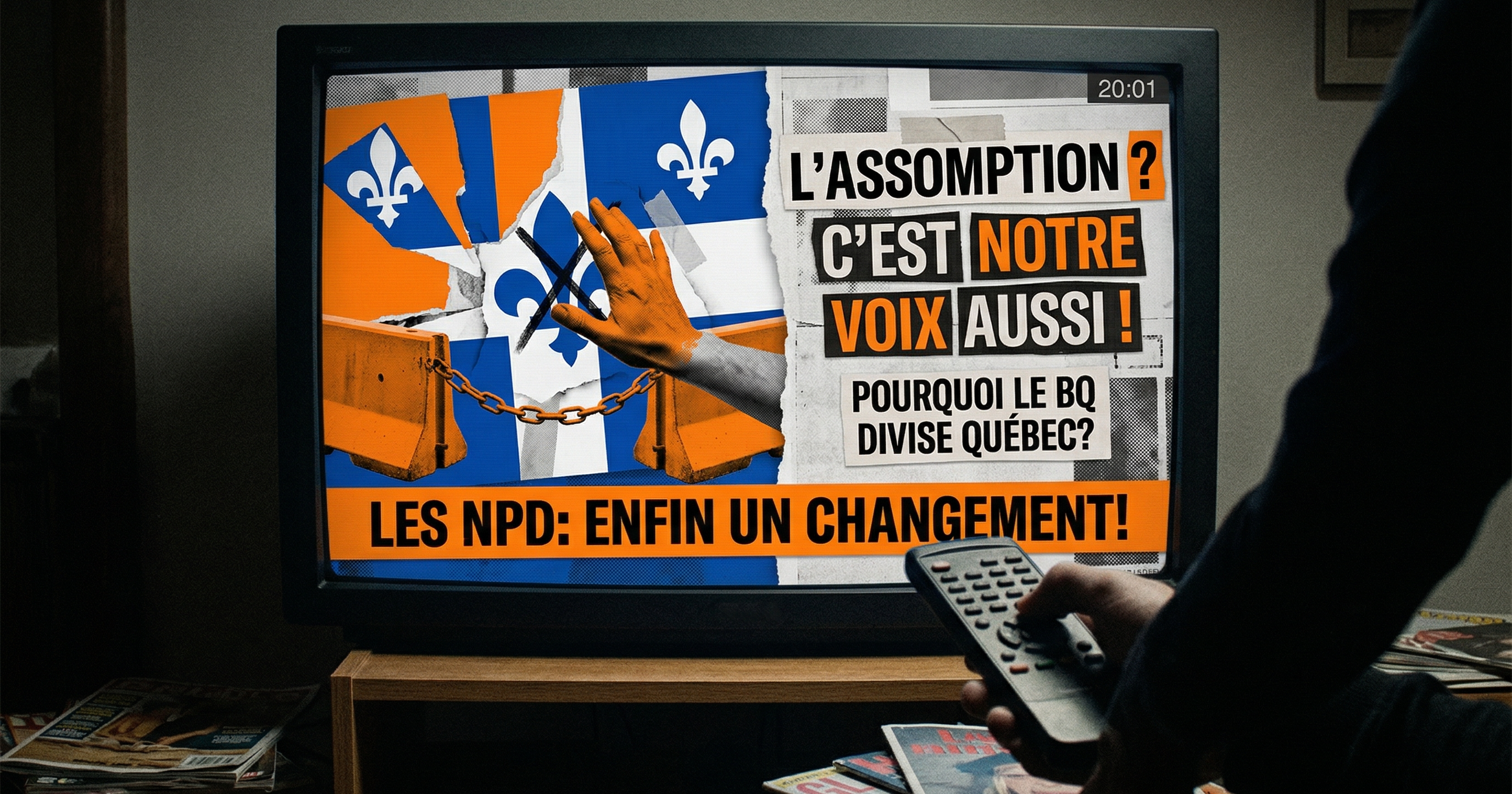 New NDP ad – going negative on the Bloc
