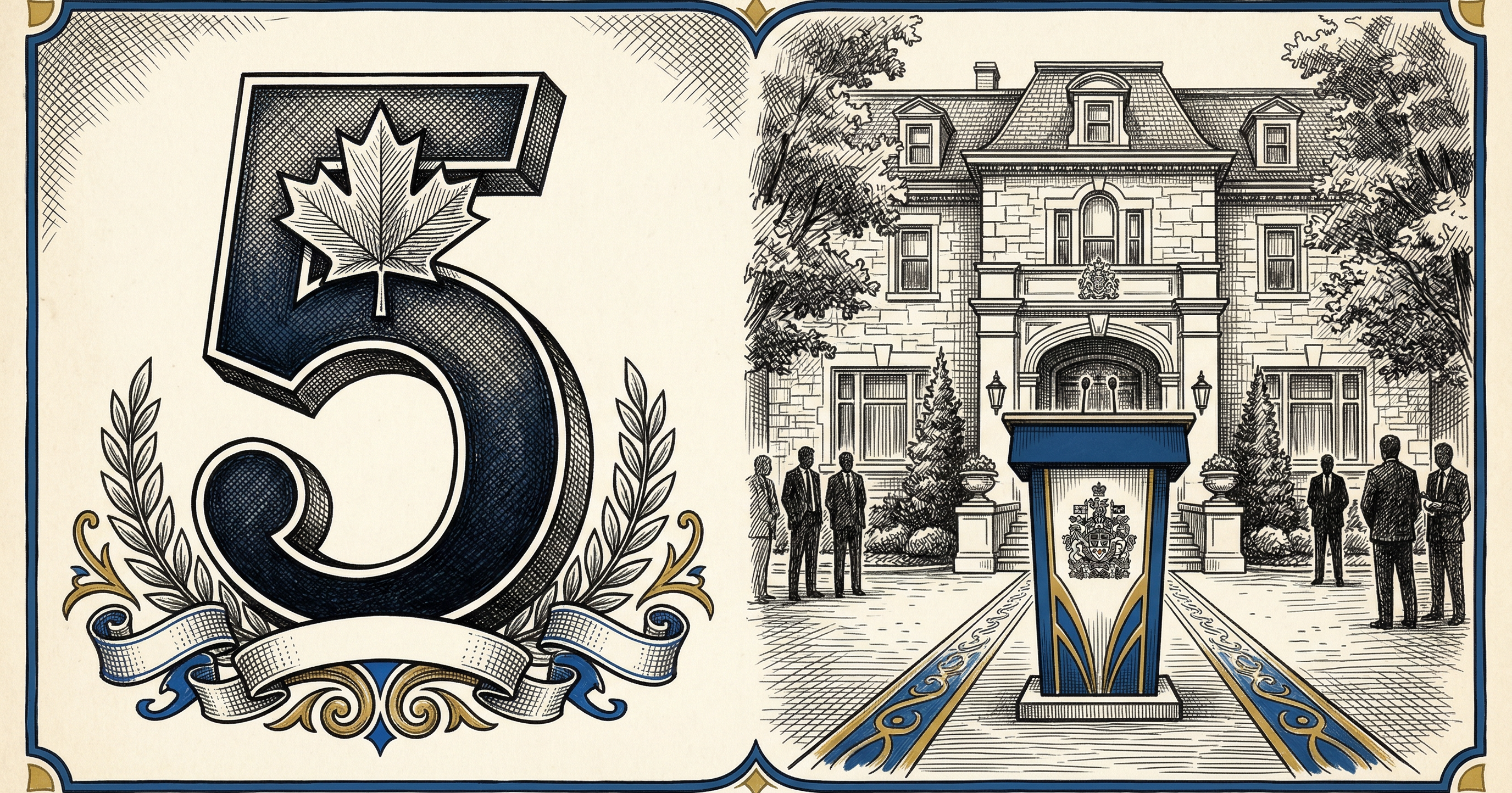 Stephen Harper celebrates 5 years in power