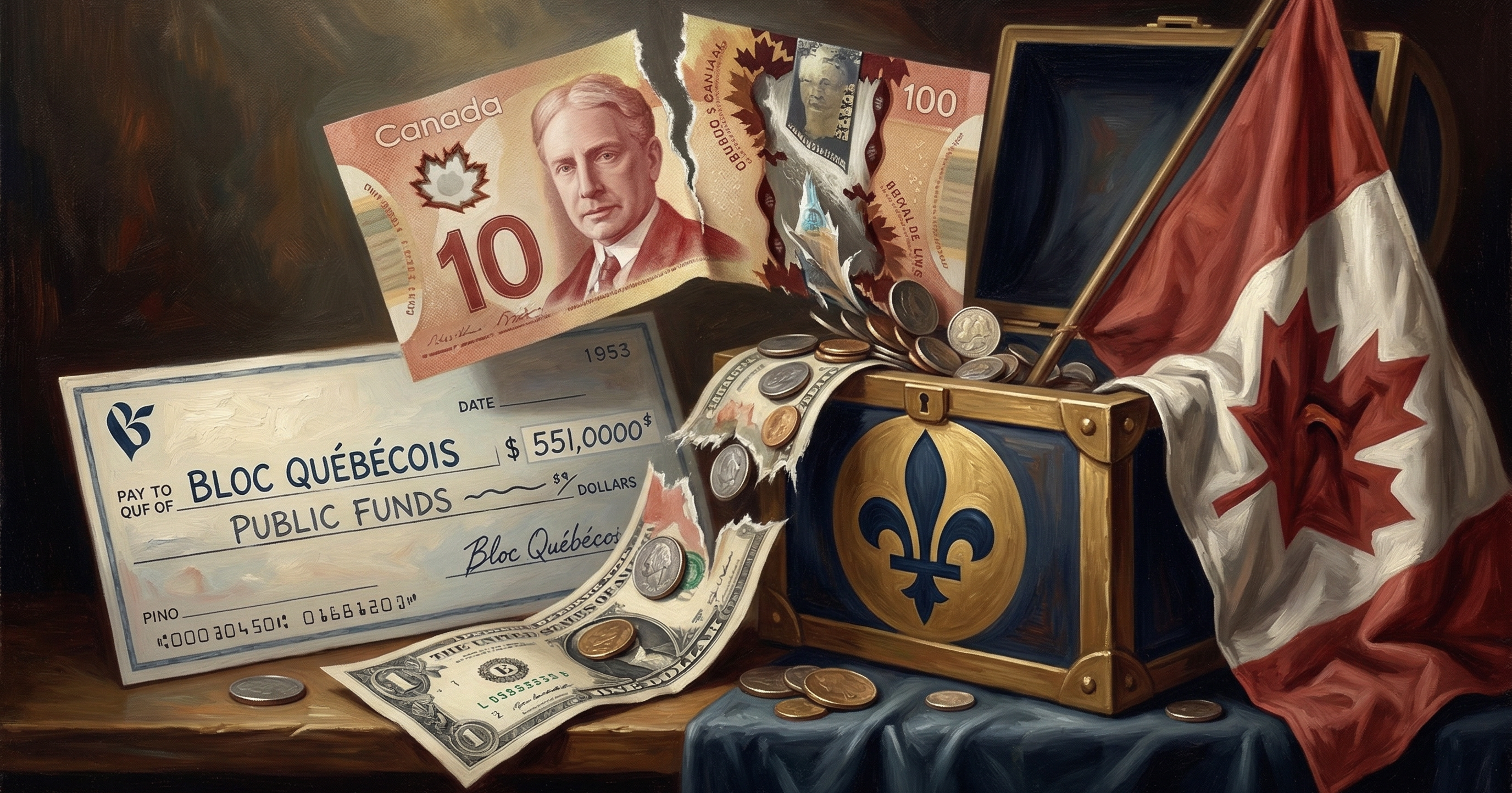 The Canadian taxpayer continues to fund Quebec separatism