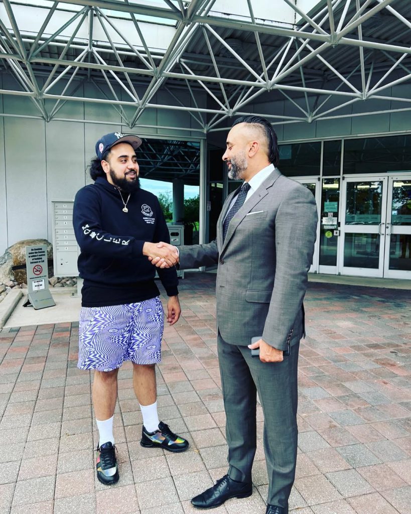 Ali Mian and lawyer